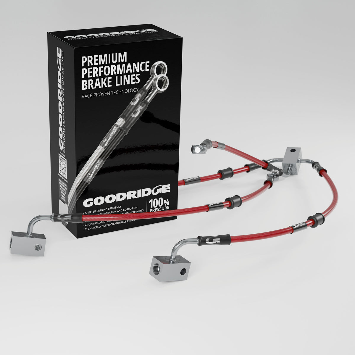 PERFORMANCE  BRAKE HOSE KIT FOR YAMAHA T-MAX 530 ABS 12-14 Yamaha
