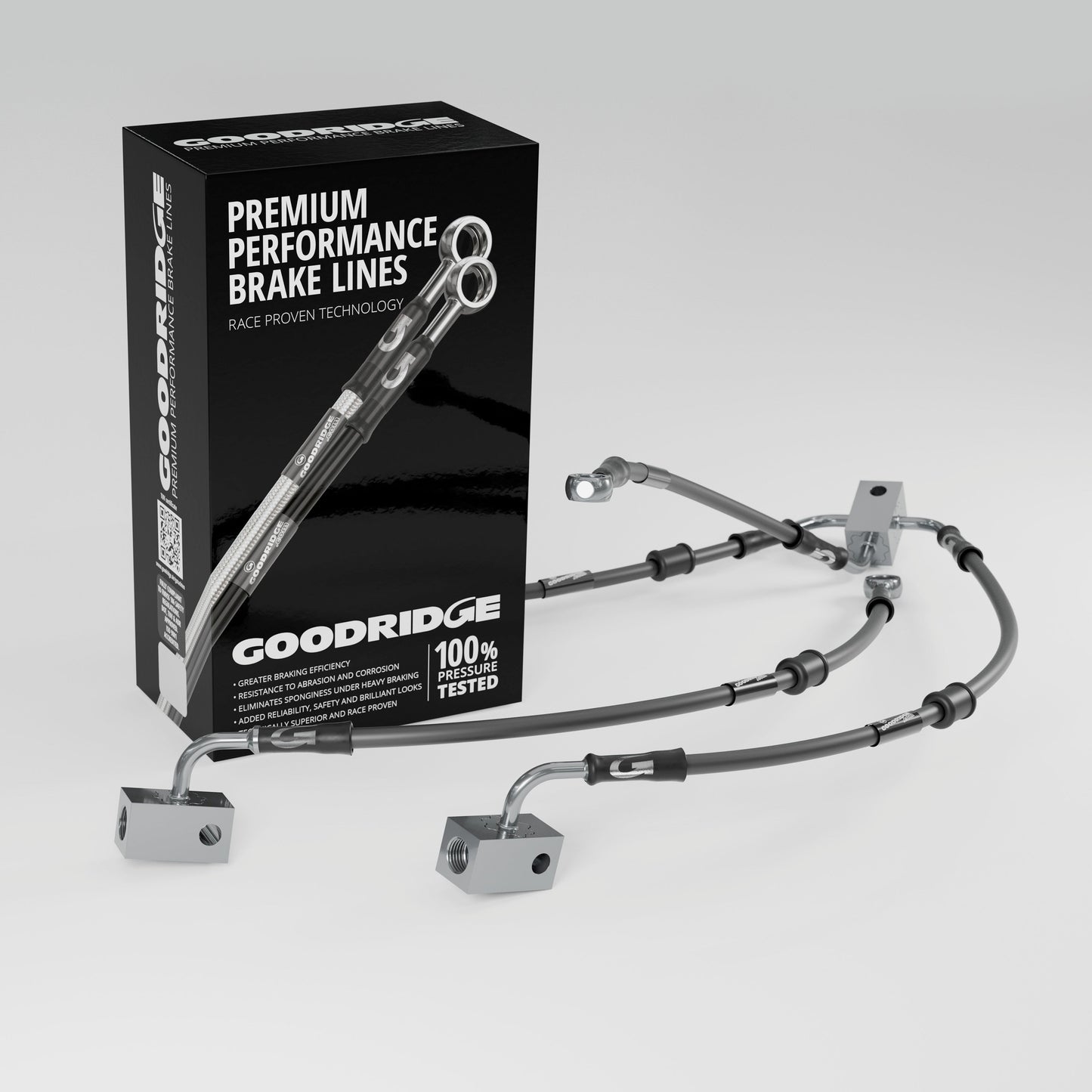 PERFORMANCE BRAKE HOSE KIT FOR YAMAHA XVS950CR ABS 15-16 Yamaha