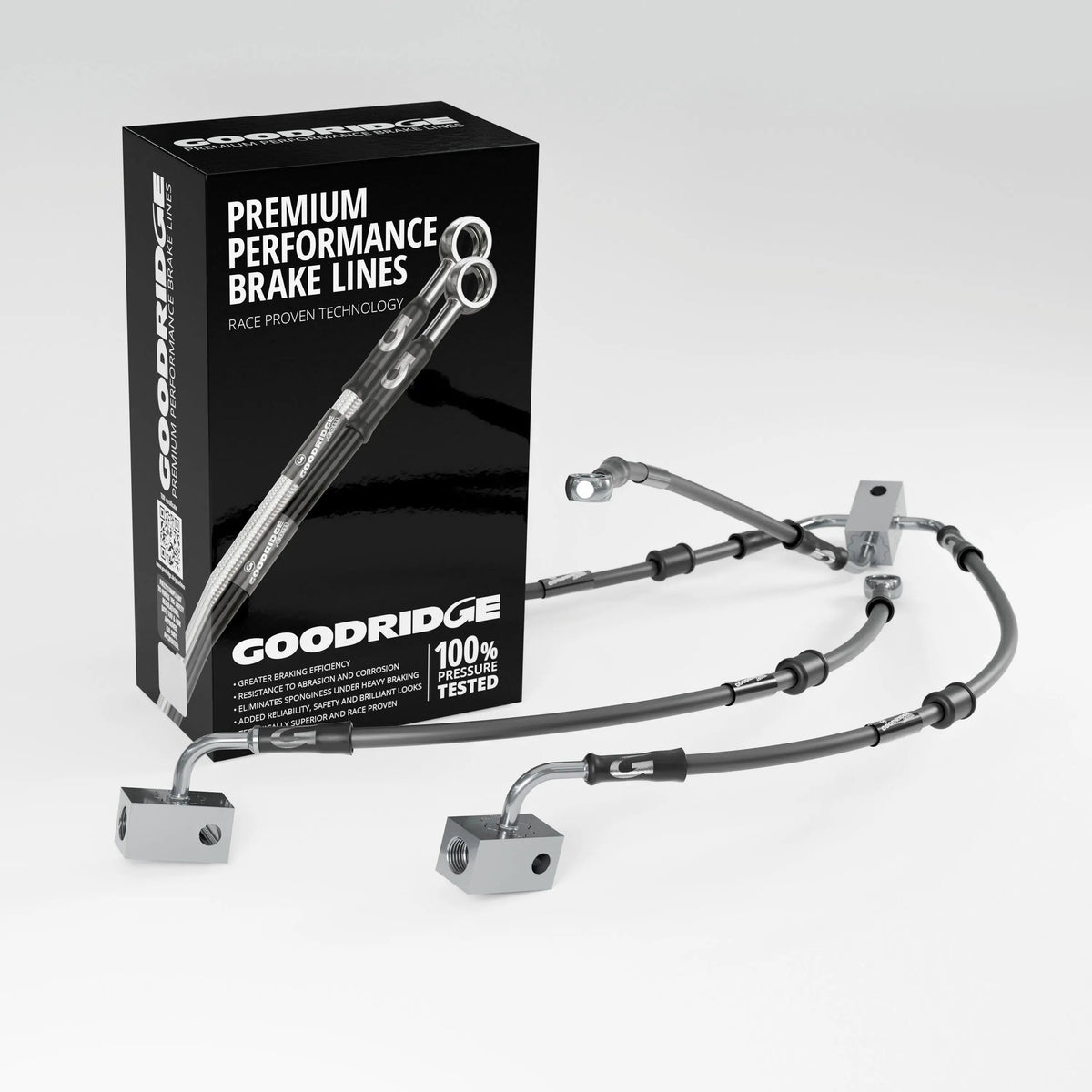 PERFORMANCE BRAKE HOSE KIT FOR KAWASAKI ZX10R / KRT / PERFORMANCE ABS 16-20 Kawasaki