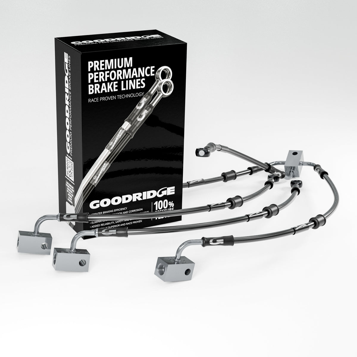 PERFORMANCE BRAKE HOSE KIT FOR YAMAHA XSR900 GP ABS 24- Yamaha