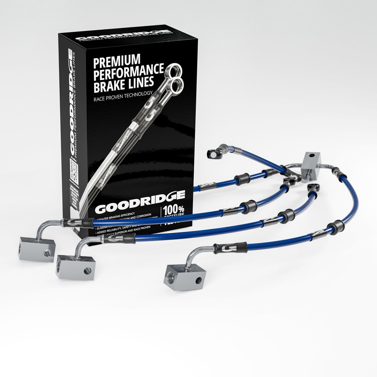PERFORMANCE BRAKE HOSE KIT FOR YAMAHA MT-09 TRACER + GT ABS 18-20 Yamaha