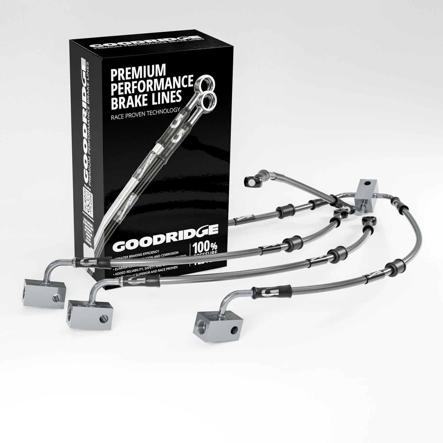 PERFORMANCE BRAKE HOSE KIT FOR KAWASAKI Z750 ABS 07-12 Kawasaki