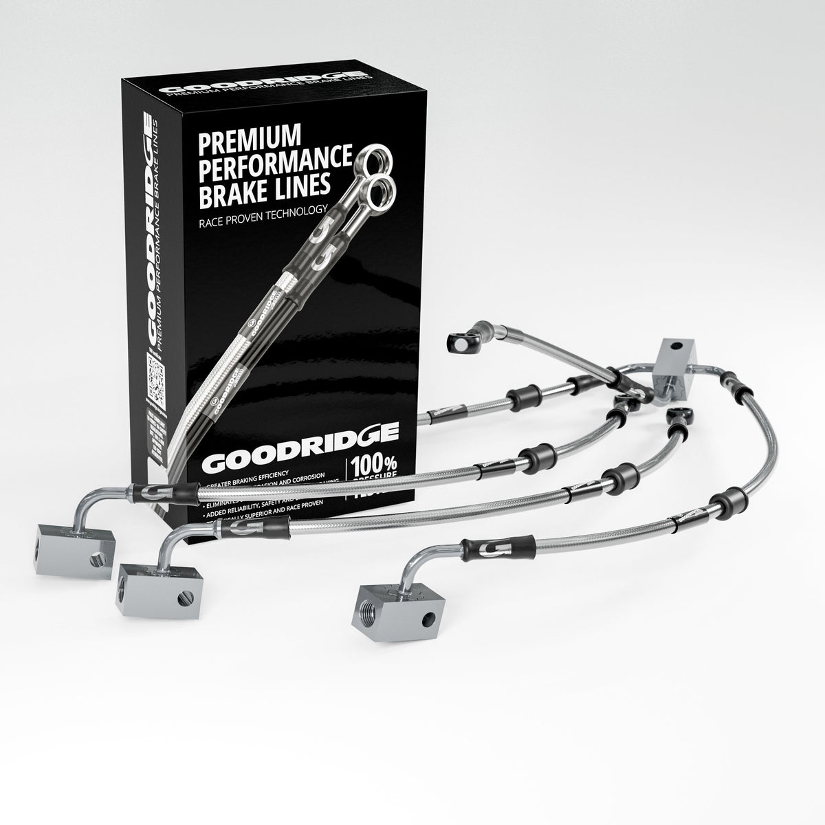 PERFORMANCE BRAKE HOSE KIT FOR YAMAHA YZF R1M ABS 20-23 Yamaha