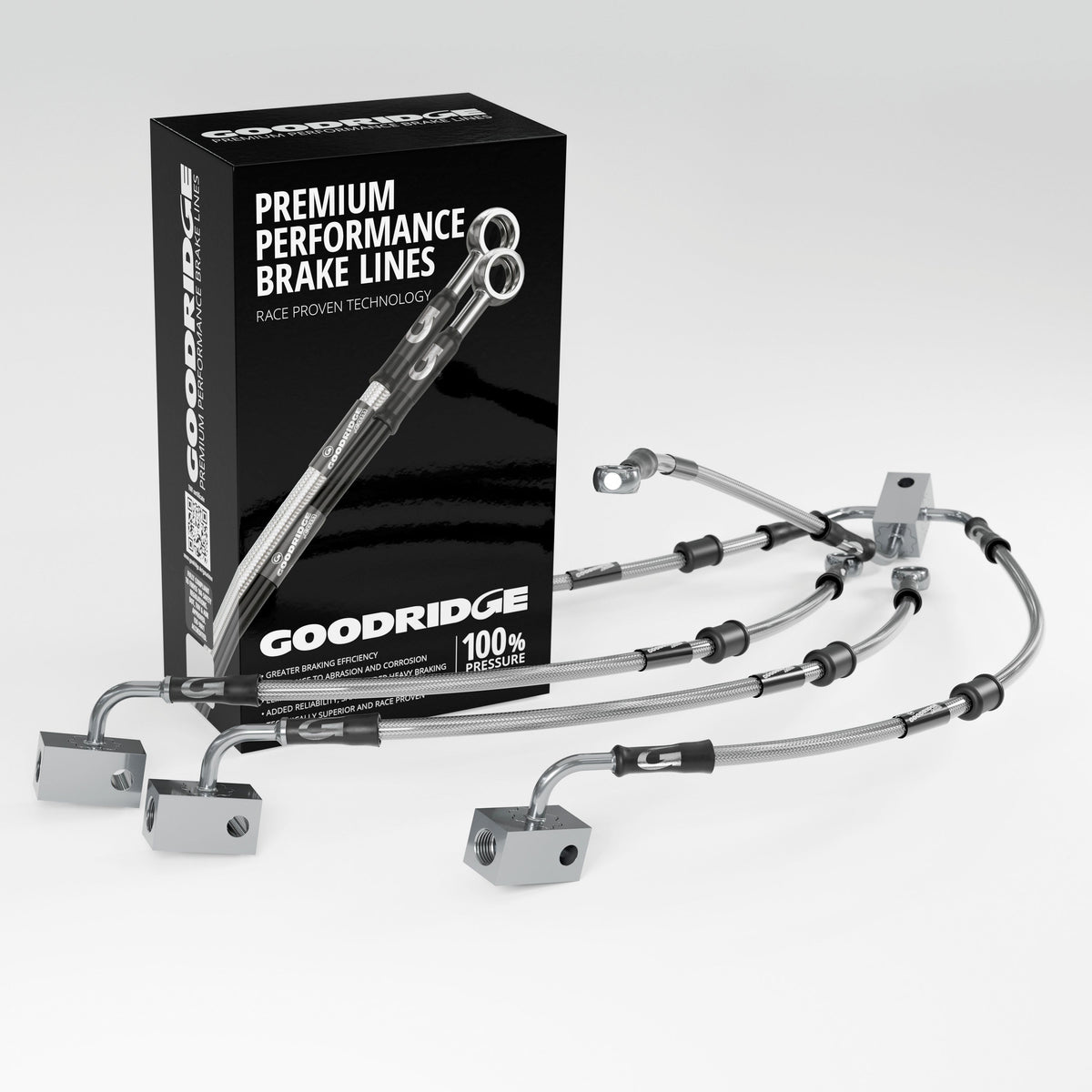 PERFORMANCE BRAKE HOSE KIT FOR HONDA CB650R ABS 19-21 Honda