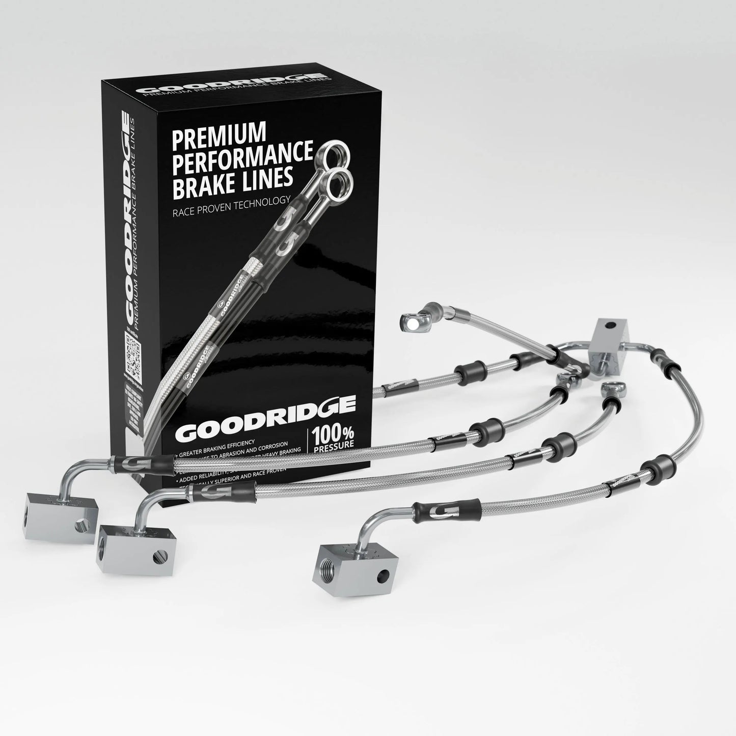 PERFORMANCE BRAKE HOSE KIT FOR YAMAHA FJR1300A ABS 08-16 Yamaha