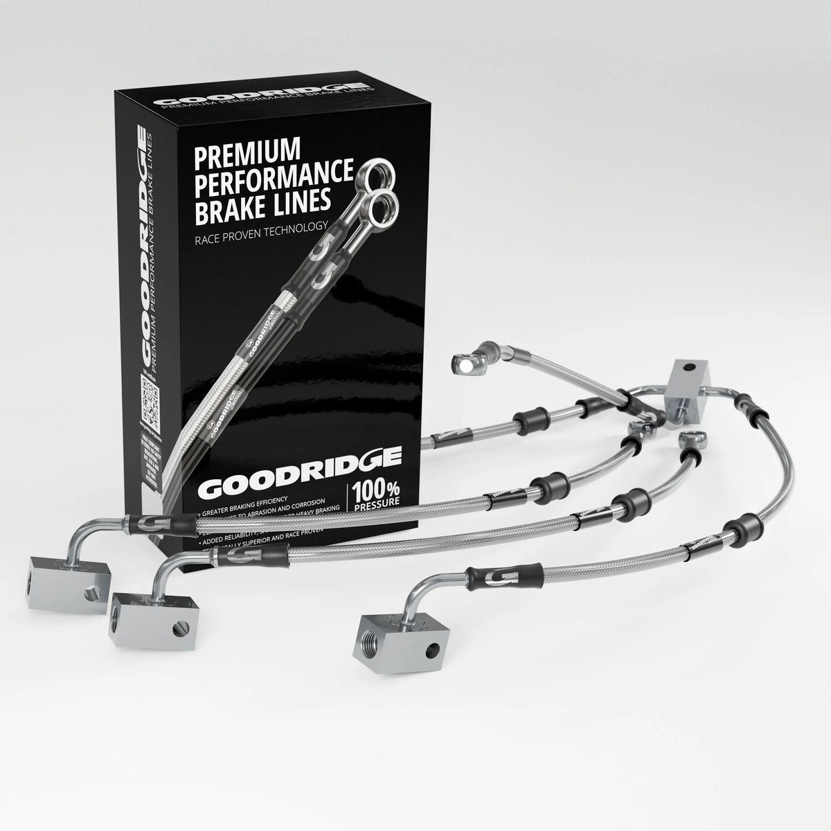 PERFORMANCE BRAKE HOSE KIT FOR YAMAHA FJR1300A ABS 08-16 Yamaha