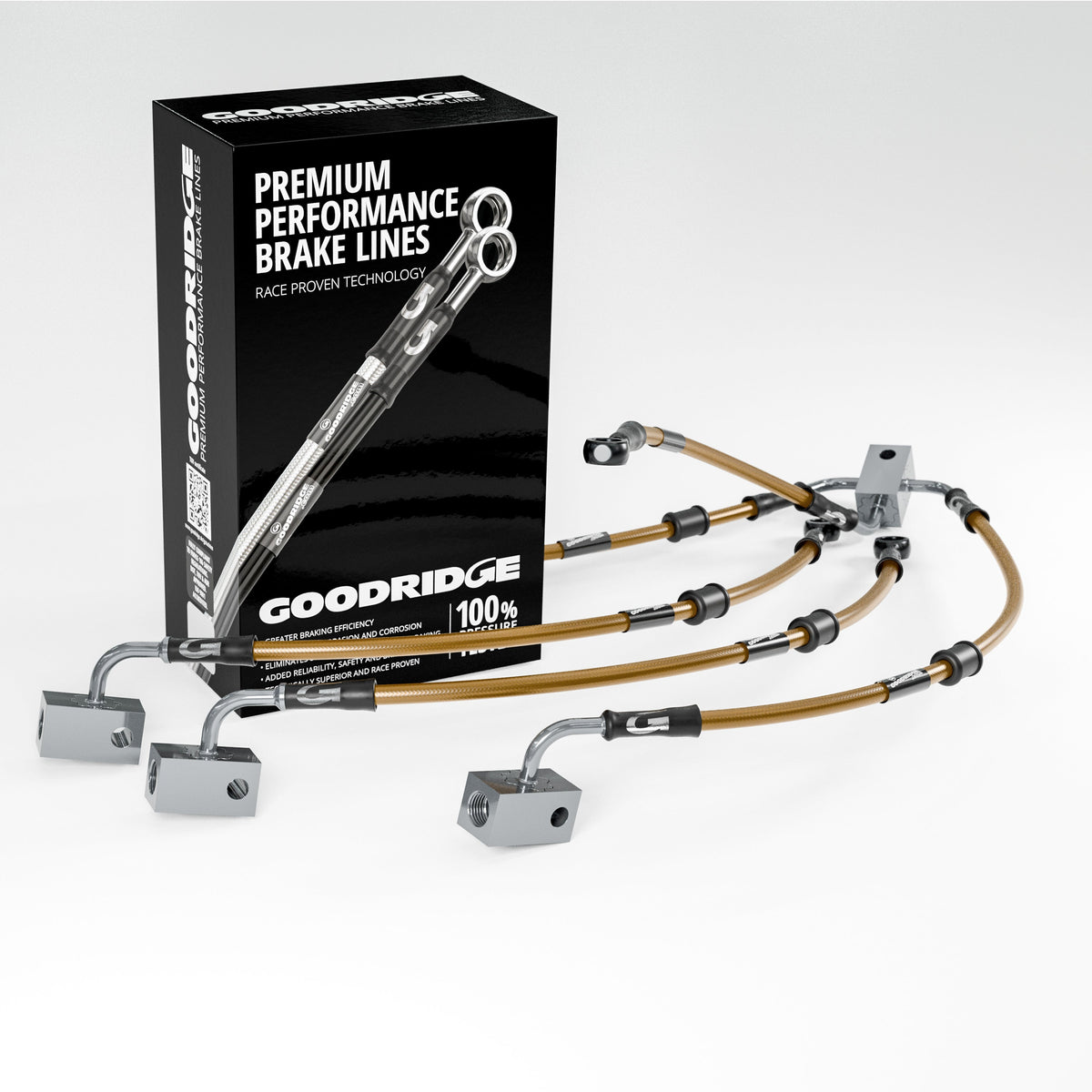 PERFORMANCE BRAKE HOSE KIT FOR YAMAHA XSR900 GP ABS 24- Yamaha