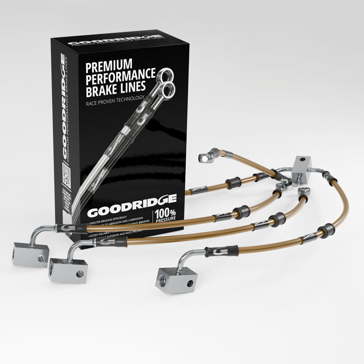 PERFORMANCE BRAKE HOSE KIT FOR YAMAHA XSR900 GP ABS 24- Yamaha
