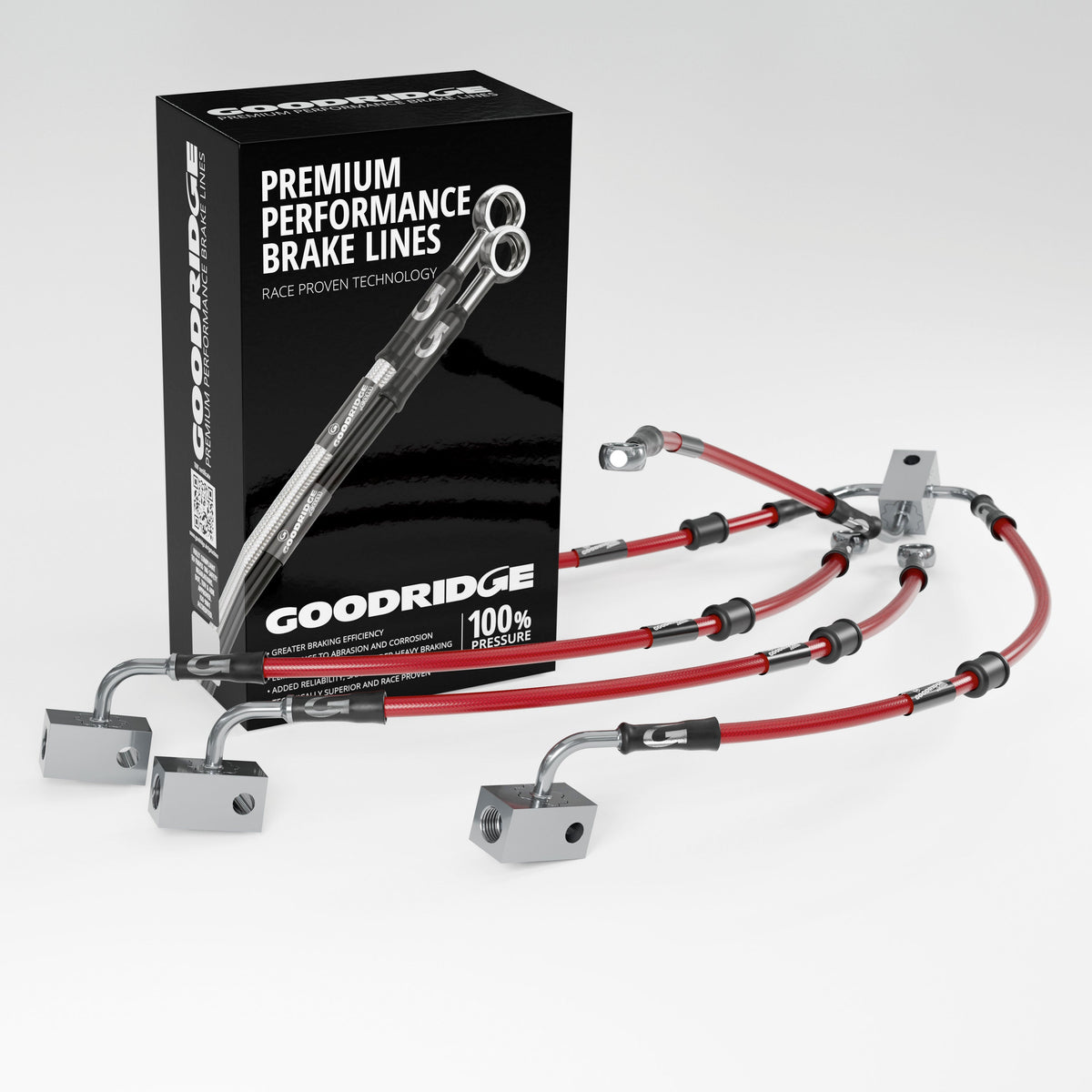 PERFORMANCE BRAKE HOSE KIT FOR HONDA CB650R ABS 19-21 Honda