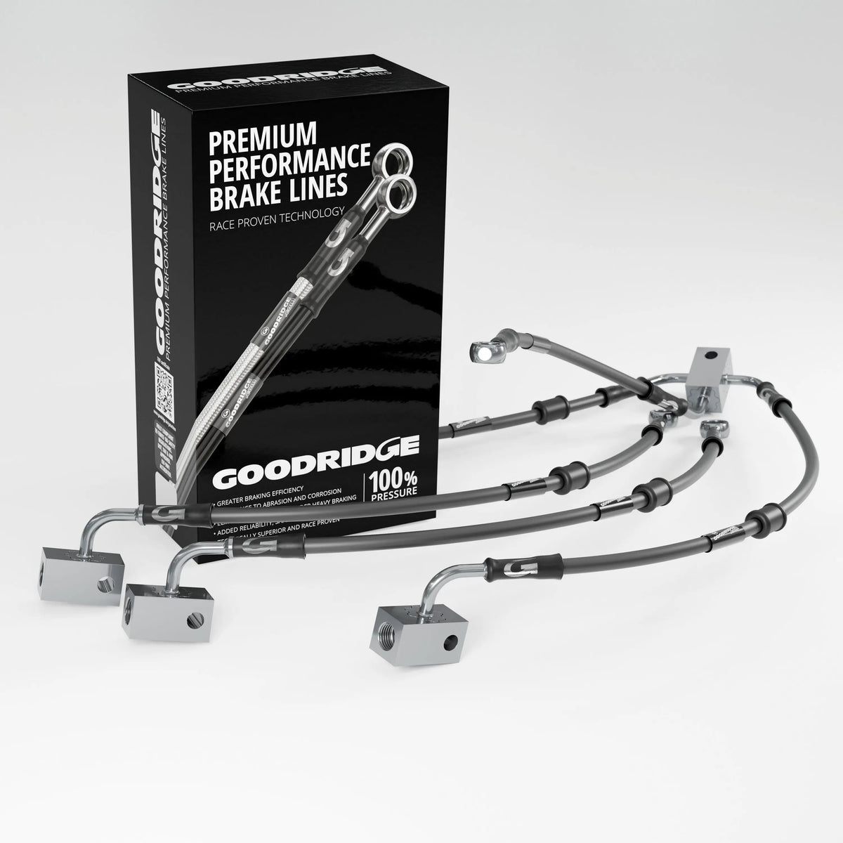 PERFORMANCE BRAKE HOSE KIT FOR YAMAHA YZF R1/R1M ABS 15-19 Yamaha