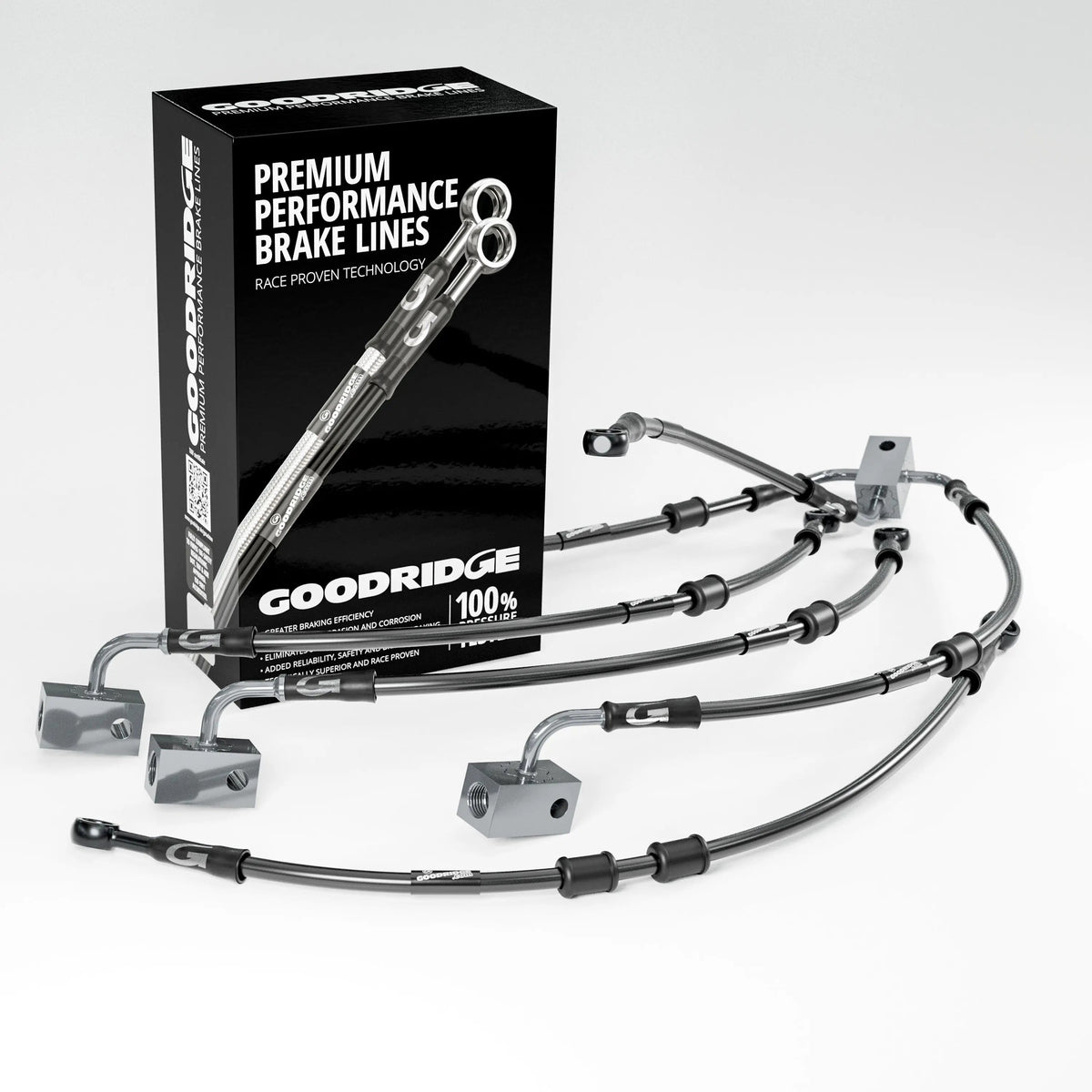 PERFORMANCE BRAKE HOSE KIT FOR YAMAHA FJ1200 ABS 91-96 Yamaha