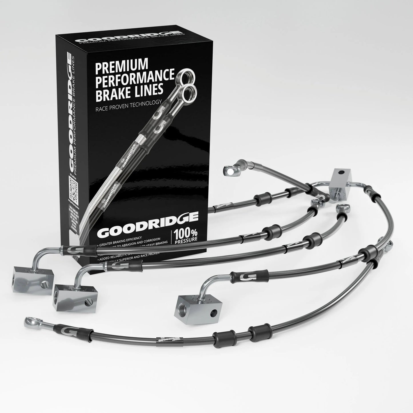 PERFORMANCE BRAKE HOSE KIT FOR HONDA CBF600 ABS 08-11 Honda