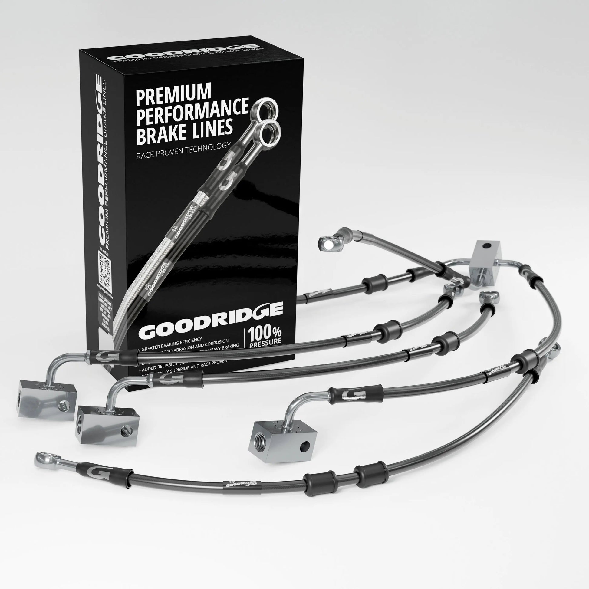 PERFORMANCE BRAKE HOSE KIT FOR HONDA CB600F HORNET ABS 07-13 Honda