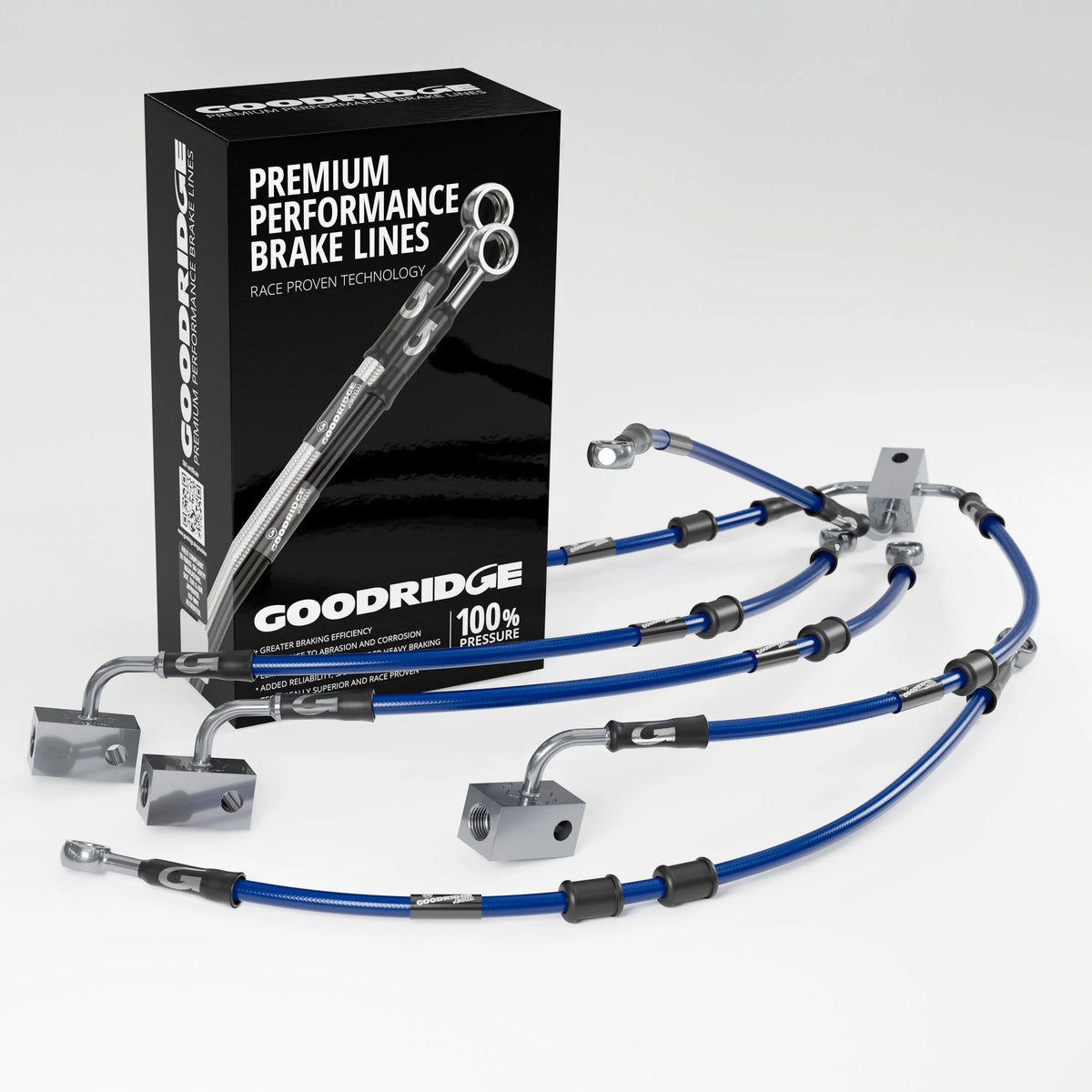 PERFORMANCE BRAKE HOSE KIT FOR YAMAHA FJ1200 ABS 91-96 Yamaha