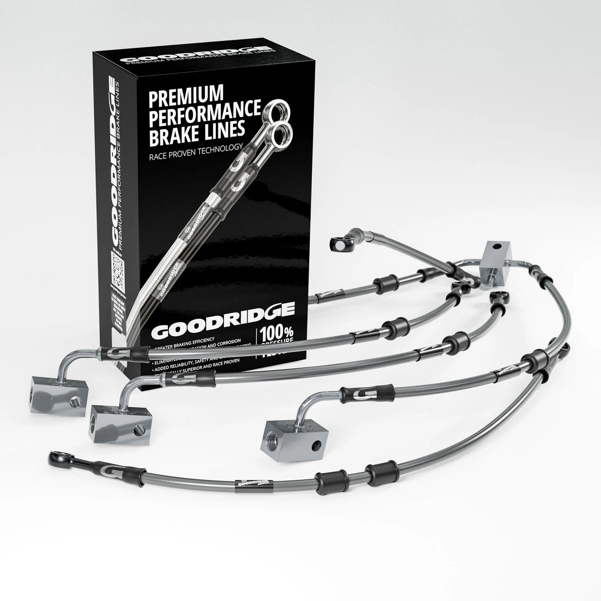 PERFORMANCE BRAKE HOSE KIT FOR YAMAHA FJ1200 ABS 91-96 Yamaha