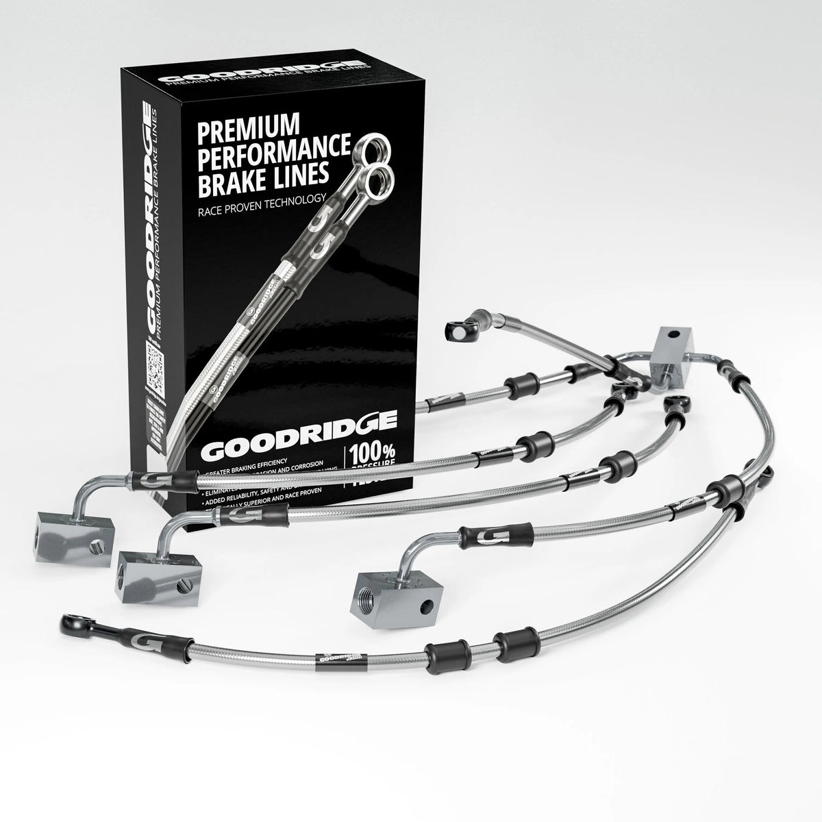 PERFORMANCE BRAKE HOSE KIT FOR YAMAHA FJ1200 ABS 91-96 Yamaha