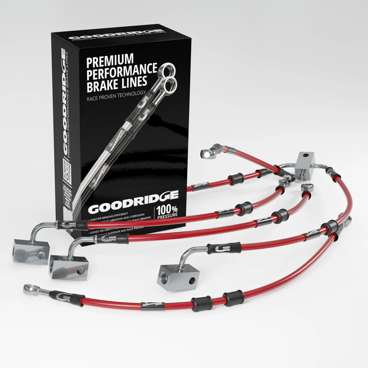 PERFORMANCE BRAKE HOSE KIT FOR HONDA CBF600 ABS 08-11 Honda