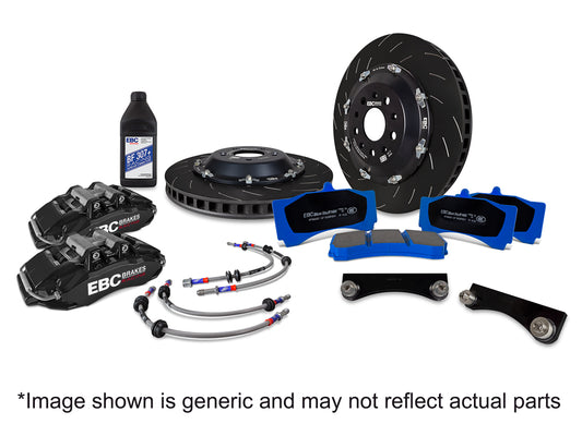 EBC Brakes Balanced Big Brake Kit (BBK035BLK-1)
