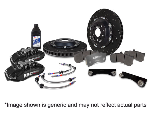 EBC Brakes Balanced Big Brake Kit (BBK036BLK-1)
