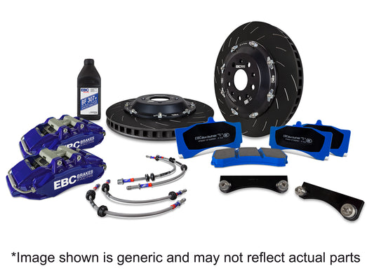 EBC Brakes Balanced Big Brake Kit (BBK039BLU-1)