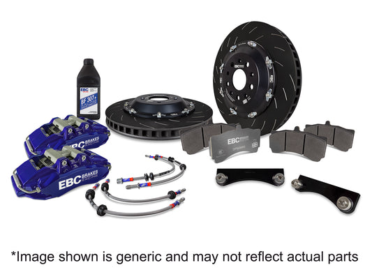 EBC Brakes Balanced Big Brake Kit (BBK033BLU-1)