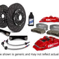 EBC Brakes Balanced Big Brake Kit (BBK002BLK-2)