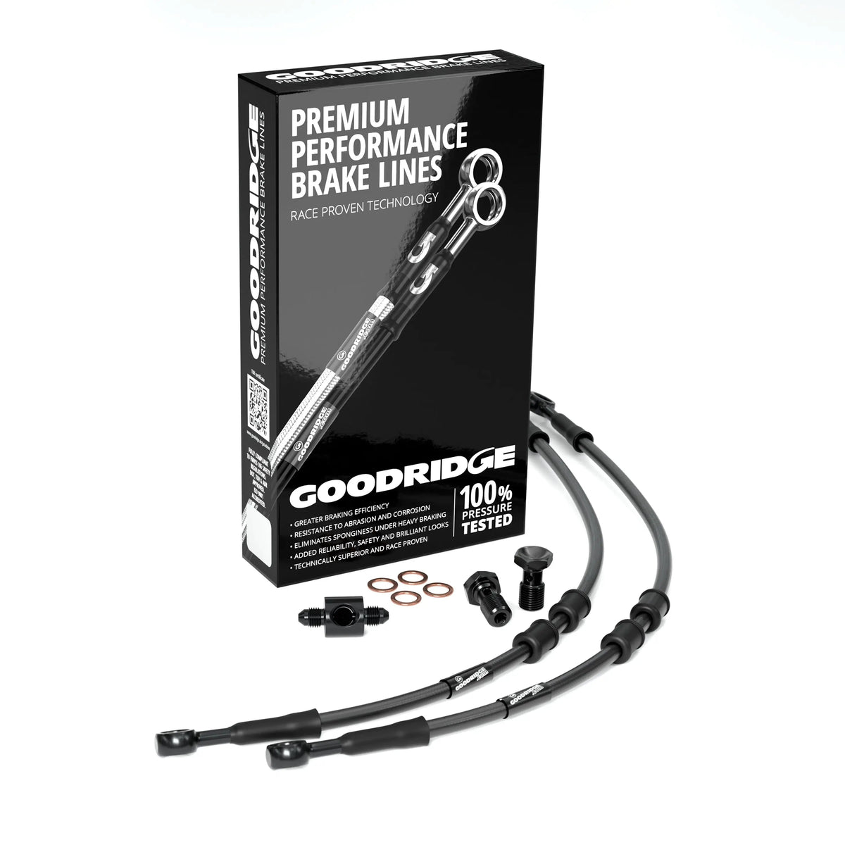 REAR PERFORMANCE BRAKE HOSE KIT FOR HARLEY DAVIDSON FXSTSB SOFTAIL BAD BOY 95-97 Harley Davidson