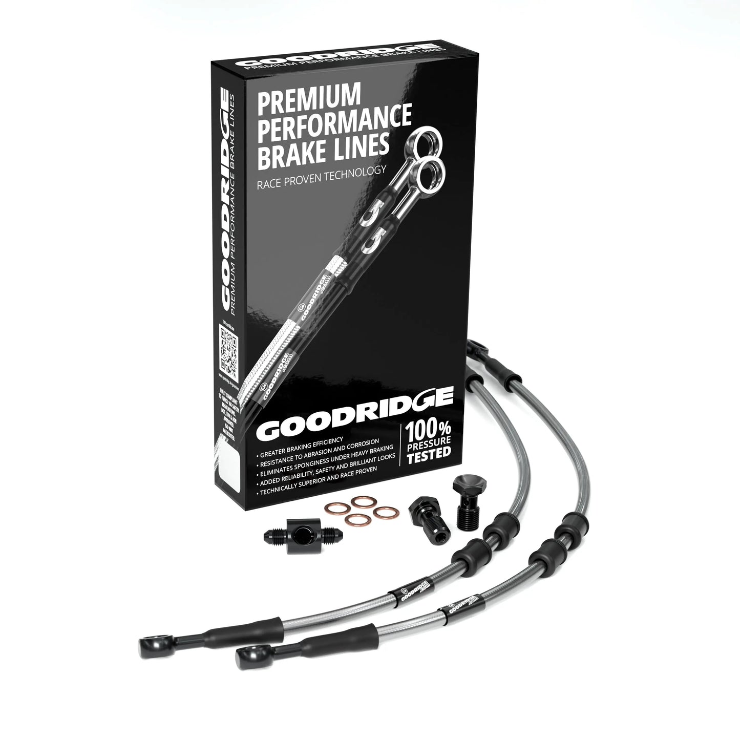 REAR PERFORMANCE BRAKE HOSE KIT FOR HARLEY DAVIDSON FXSTSB SOFTAIL BAD BOY 95-97 Harley Davidson