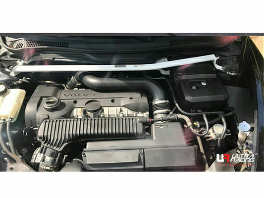 Ultra Racing Volvo S40 08+ / C30 06-13 Ultra-R 2P Front Upper Strutbar V1 UR-TW2-710